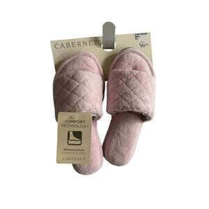 Cabernet Pink Slippers NWT 5-6
